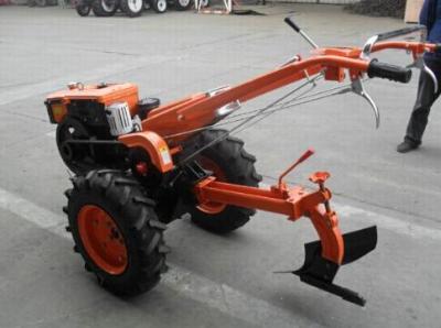 China Walking Tractor / Hand Tractor with Single Plough / Plow for sale