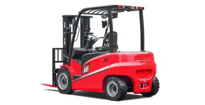 China 1.0 - 3.5 Ton Four Wheel Battery Electric Forklift Fast Charged Zero Emission Low Noise for sale