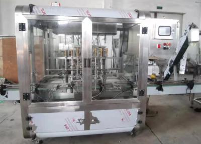 China Silver Grey 2000mL Water Bottling Machine SUS316L Shampoo Filling Machine for sale