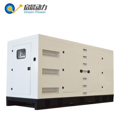 China 20kw 50kw CHP Biogas Generator with Silent Soundproof Canopy for sale
