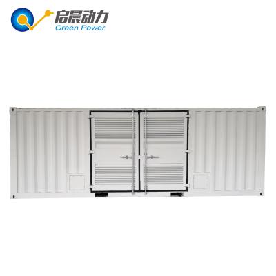 China High Efficiency Soundproof CNG LNG Natural Gas Generator Low Emissions for sale