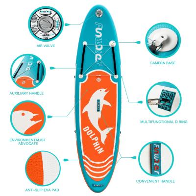 China Waterplay Stand Up Paddleboarding Surfing Windsurf Sup Inflatable Stand Up Paddle for sale