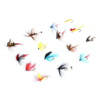 China 168pcs/Set Fishing Lure Kit Trout Dry Wet Nymph Streamers Fly Fishing Lure Kit for sale