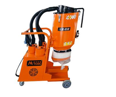 China Industrial Concrete Vacuum Cleaner With Integrated Bucket Volume Continuous Bagging for sale