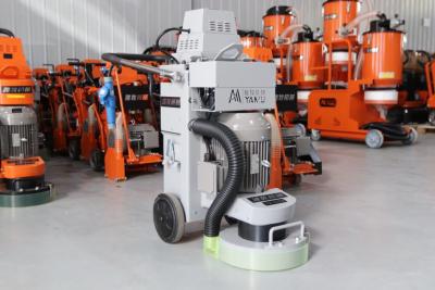 China Máquina de molienda de suelo de hormigón de arranque eléctrico de 220 V Ancho de molienda de 300 mm en venta