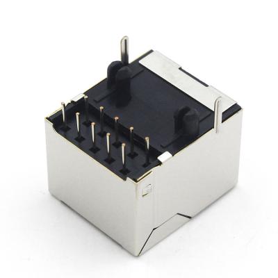 China top quality PCB modular jack  ethernet rj45 10 pin rj45 connector TM56A011EXX11 for sale
