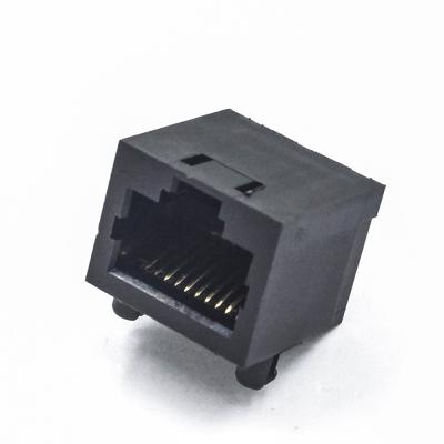 China Unshielded 10 Pin RJ45 Connector / Rj45 Jack Female Without Magnetic 15.15 mm TM55T011EXX41 for sale