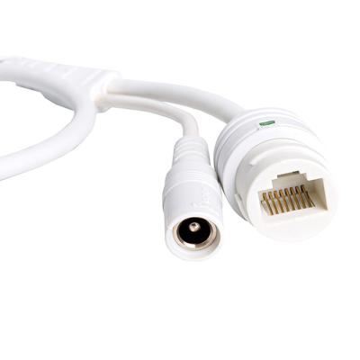 China Webcam Video Transmission Waterproof RJ45 POE Cable for sale