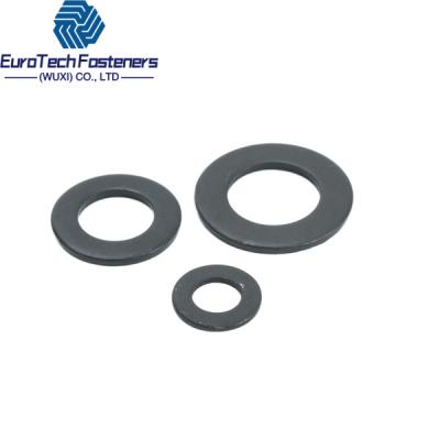 China M6 M8 M10 M12 M16 M20 Black Stainless Steel Flat Washers Black Oxide Fender Washers Aluminum for sale