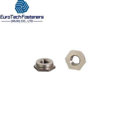 China Stainless Steel Pem Fastener Self Clinching Hexagonal Nut Self Clinching Flush Nuts M2 M2.5 M3 M4 M5 M6 for sale