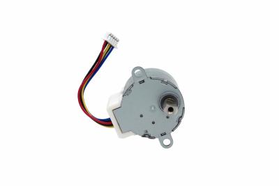 China Small 12 Volt Dc Geared Stepper Motor With Gearbox 4 Phase 5 Wire 1/64 for sale