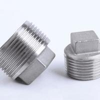 Quality Stainless Steel Screwed Pipe Fittings Female Threaded Socket For Water Supply for sale