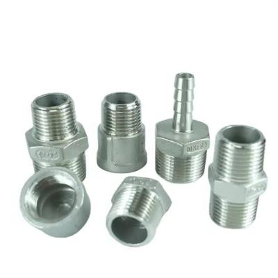 China SS304 316 316L Threaded Pipe Fitting 1/8