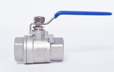China ​Female Threaded SUS304 2PC Ball Valve Stainless Steel Corrosion Resistant for sale