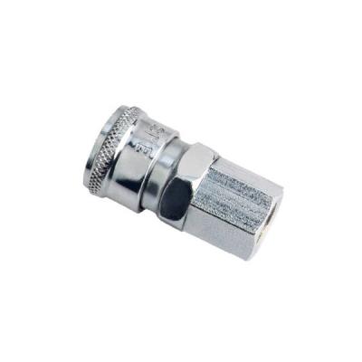 China Self Locking Pneumatic Components SF Code Metal Female Quick Disconnect Coupling for sale