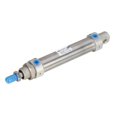 China CM2 Series Stainless Steel Mini Cylinder , Single Acting Air Cylinder With Rubber Cushion for sale