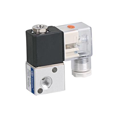 China 3V1 Single Unit 3 / 2 Way Solenoid Valve With Joint Box Coil Plate Connection for sale