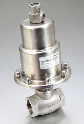 China Natural Steel Colour Angle Body Valve , PV900 2 / 2 Way Pneumatic Angle Valve for sale