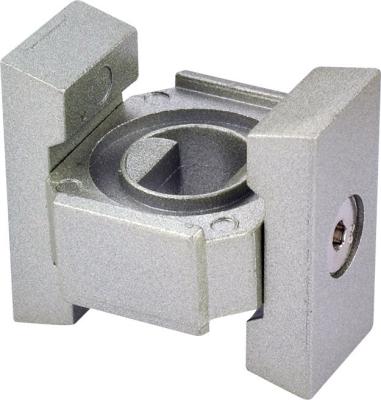 China Silver Air Source Treatment Unit  Accessory Joint T Type Spacer / T Type Bracket for sale