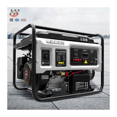 China High Efficiency Open Frame Gasoline Generator 5000W 110V  Gas Electric Generator for sale