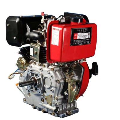 China Single Cylinder Air Cooled Diesel Engine Direct Injection 186F Air Cooled Motor for sale