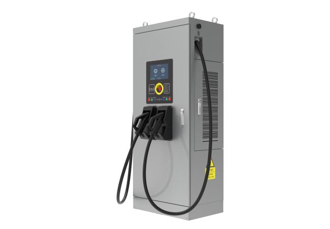 Mckee DC Fast EV Charging Station side view