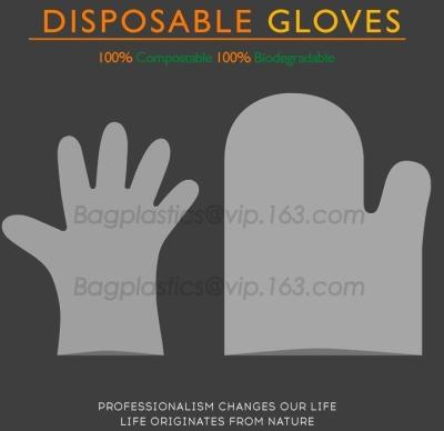 China Wholesale disposable gloves, plastic gloves, biodegradable gloves, compostable gloves, bio gloves, corn starch gloves for sale