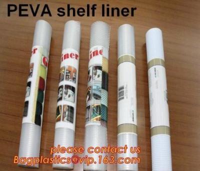 China PEVA SHELF LINER, DRAWER MAT, shower curtain with resin hook set, pattern printed polyester shower curtain bagease pack for sale