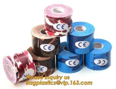 China Kinesiology tape,OEM for Famous Brand Printed Kinetic Tape Kinesiology Tape Sports Tape,medical waterproof cotton elasti for sale