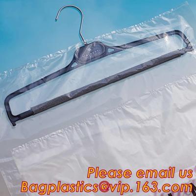 China BIODEGRADABLE printed Laundry dry cleaning garment bag on roll,laundry suit garment packaging dry cleaning cover plastic for sale