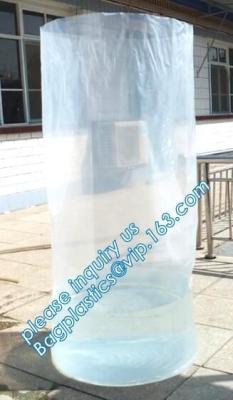 China Biodegradable round bottom bag, plastic lining bag, round bottom plastic drum inner liner, round bottom plastic drum inn for sale