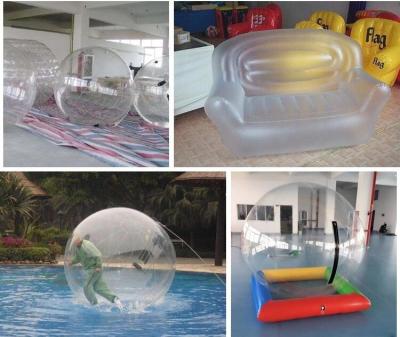 China Pvc Film Inflatables Balls, Water Toy Packing Film Pvc 3mm Thick Plastic Rolls for sale