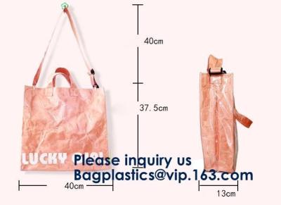 China Customized Elegant Eco Reusable Promotion Gift Waterproof Tote Shopping Paper Tyvek Bag Dupont Recyclable Tyvek Shopping for sale