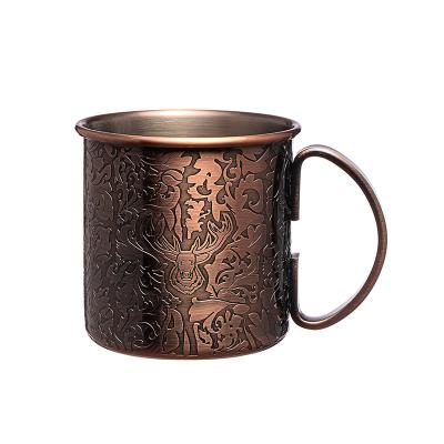 China 18/8  Stainless Steel Wine Glass Mug For Entertainment Parties for sale