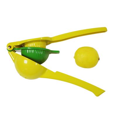 China Aluminium Alloy Metal Lemon And Lime Squeezer Sustainable Colorful for sale