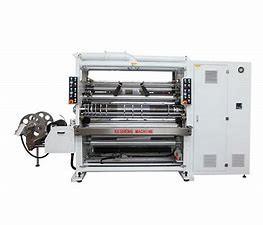 China SGS 15mic OPP Jumbo Roll  Thermal Paper Slitting Rewinding Machine for sale