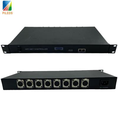 China 8 Ports DMX 512 Decoder RGB LED Controller Online Control For SPI DMX for sale