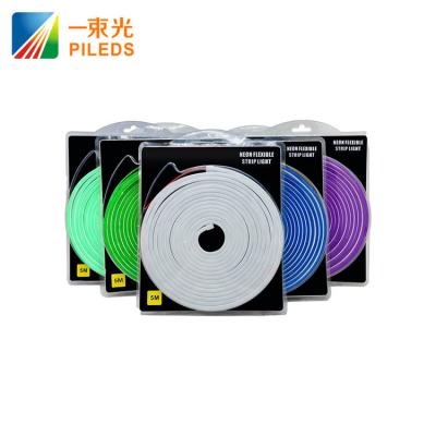 China IP65 Silicio Flexible LED Neon Strip Light 2835 SMD 12V 6X12mm 120leds/M en venta