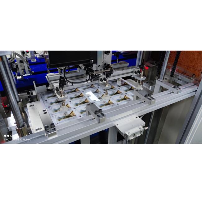 Card Punching Machine in operation