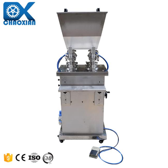 Double Heads Diesel Dish Disinfecting Honey Laundry Detergent Bottling Filling Machine Equipment