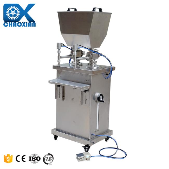 Double Heads Diesel Dish Disinfecting Honey Laundry Detergent Bottling Filling Machine Equipment