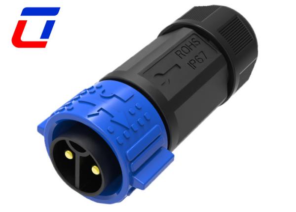 Quality IP67 7AWG Circular Waterproof Male Female Connector 600V Stable Performance for sale