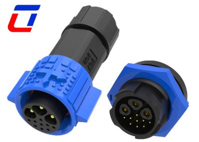 China Quick Release Circular Multi Pin Connectors Industrial 12 Pin Waterproof Connector for sale