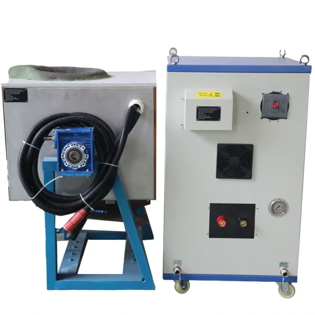 Professional Producer Supply Medium Frequency Induction Smelting Furnace equipment of Melting Metals