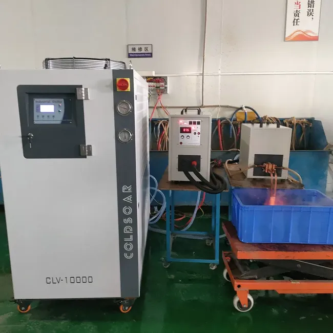 HF-80AB Induction Heating Machine working demonstration