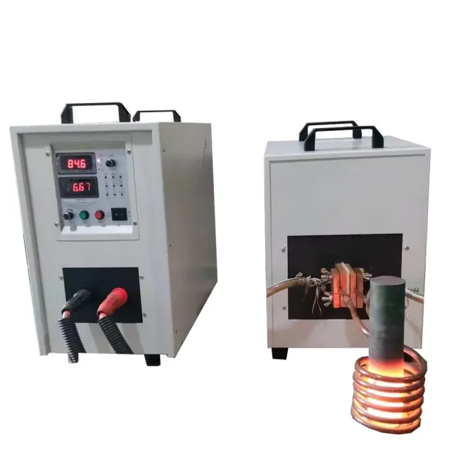60A Induction Hardening Machine side view