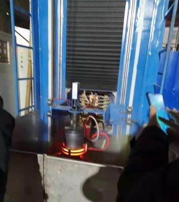 China endurecimiento por inducción vertical del escáner de la máquina herramienta del endurecimiento por inducción de 400KW 3M para el rollo y el eje en venta