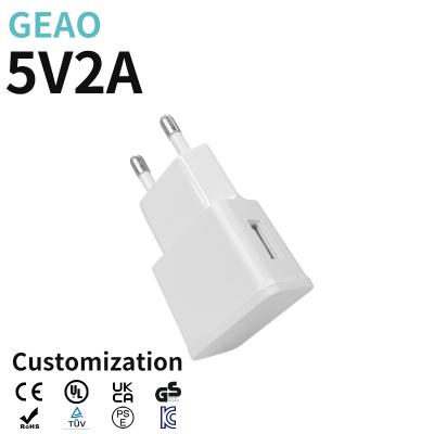 中国 5V 2A OEM USBの壁のアダプターの充電器10Wの壁プラグUsbの充電器 販売のため