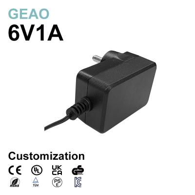 China Ul94v 0 6v 1a Wall Charger Adapters In Worldwide Speakers Ps4 Car Cigarette Lighter Switch en venta