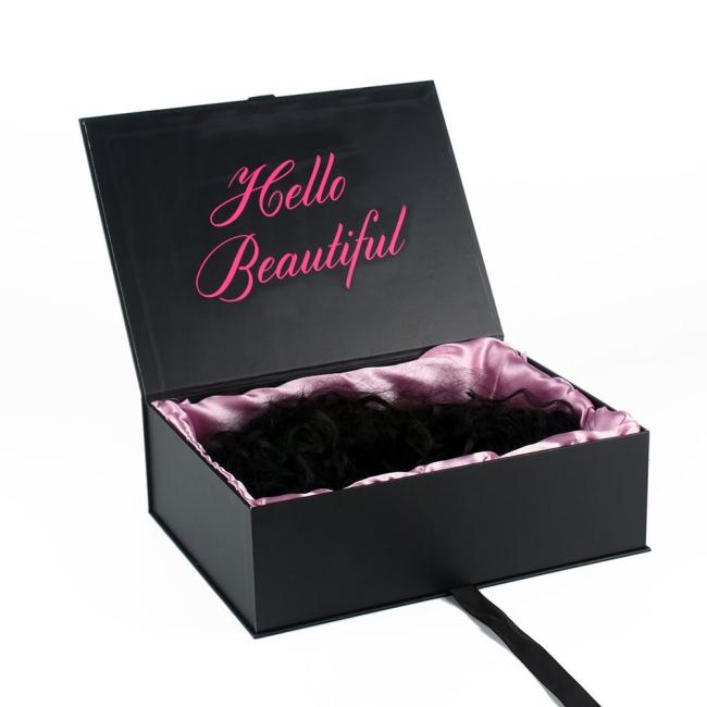 Magnetic Book Flip-Top Box Custom Packaging Packing Package Gift Jewelry Jewellery Perfume Advanced Exquisite Gift Cardboard Boxes Printed Logo Factory Price